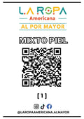 LOTE MIXTO PIEL 20KG PRIMERA (1) | LA ROPA AMERICANA AL POR MAYOR