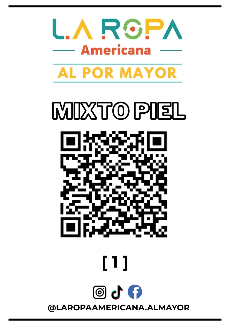 LOTE MIXTO PIEL 20KG PRIMERA (1) | LA ROPA AMERICANA AL POR MAYOR