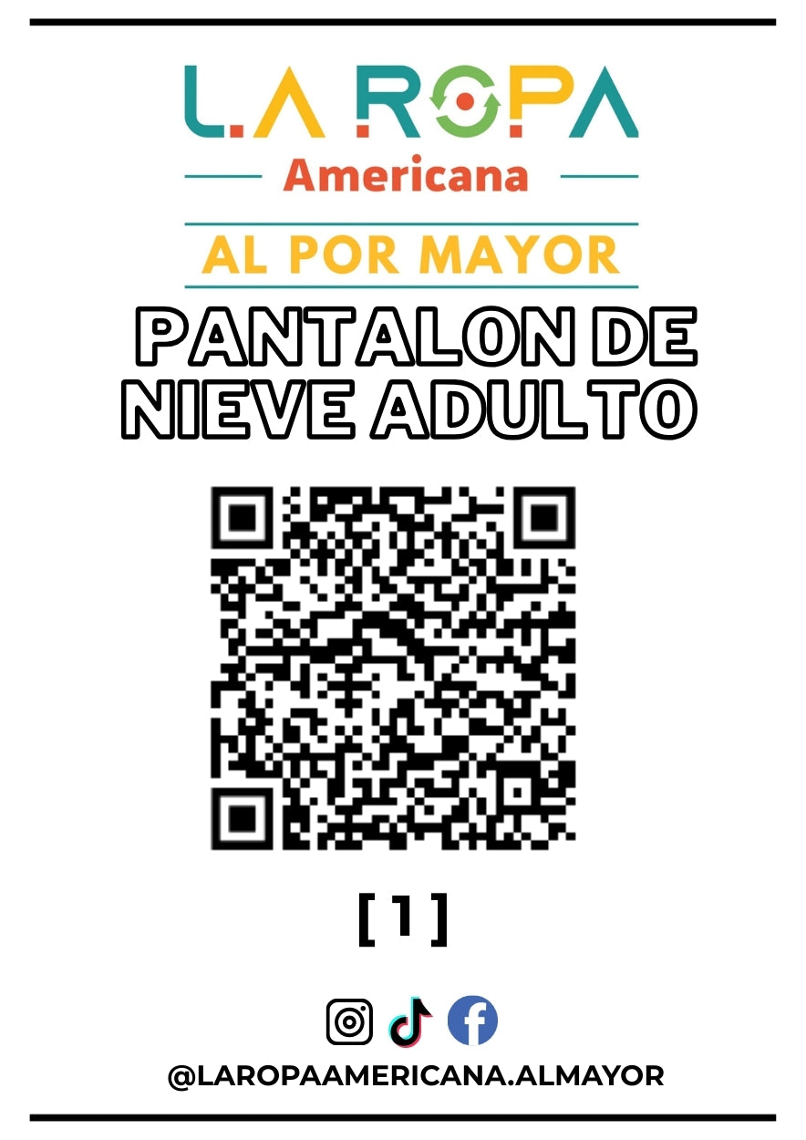 LOTE PANTALON DE NIEVE ADULTO 20KG PRIMERA (1) | LA ROPA AMERICANA AL POR MAYOR