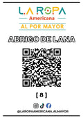LOTE ABRIGOS DE LANA 20KG PRIMERA (8) | LA ROPA AMERICANA AL POR MAYOR