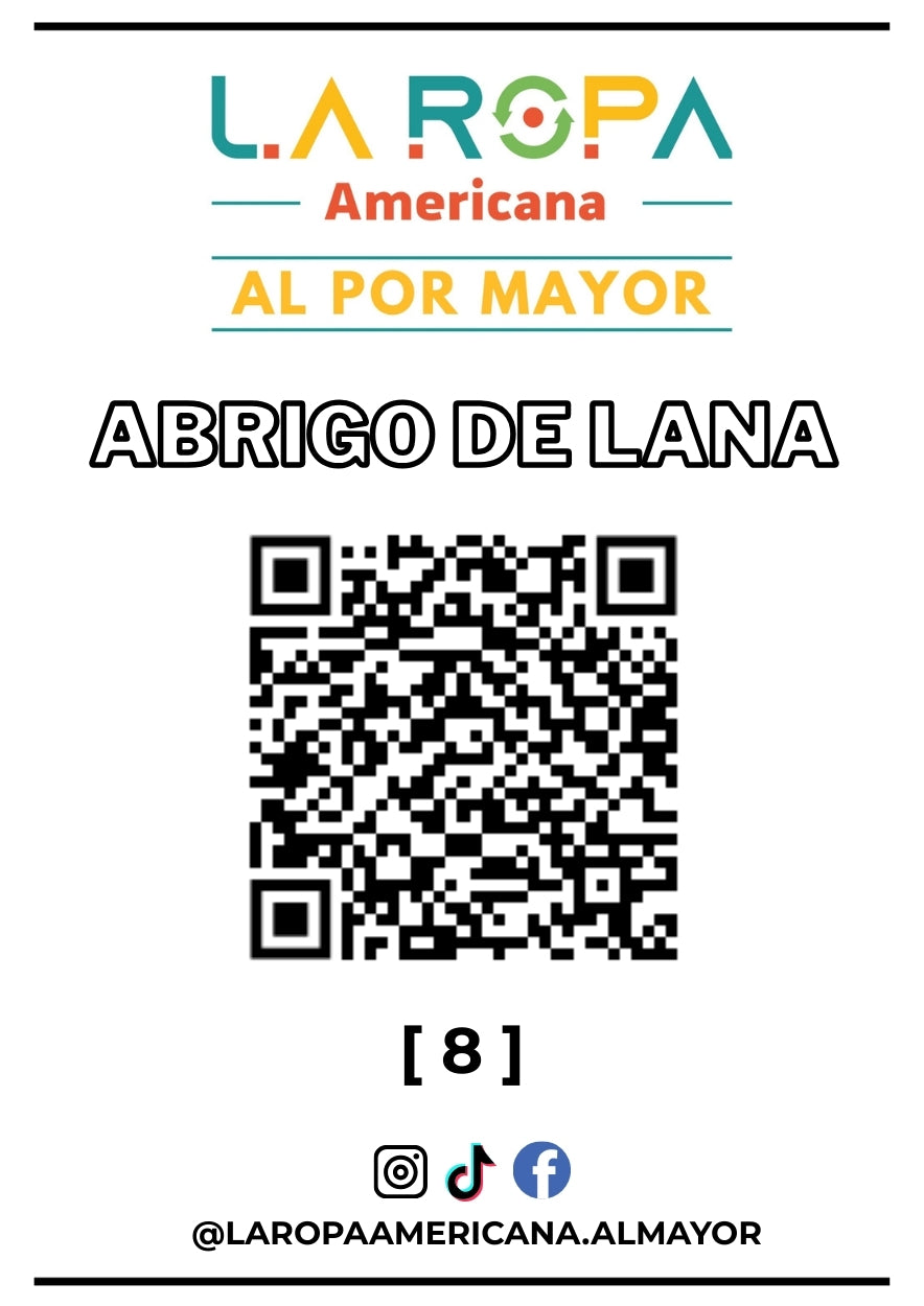 LOTE ABRIGOS DE LANA 20KG PRIMERA (8) | LA ROPA AMERICANA AL POR MAYOR
