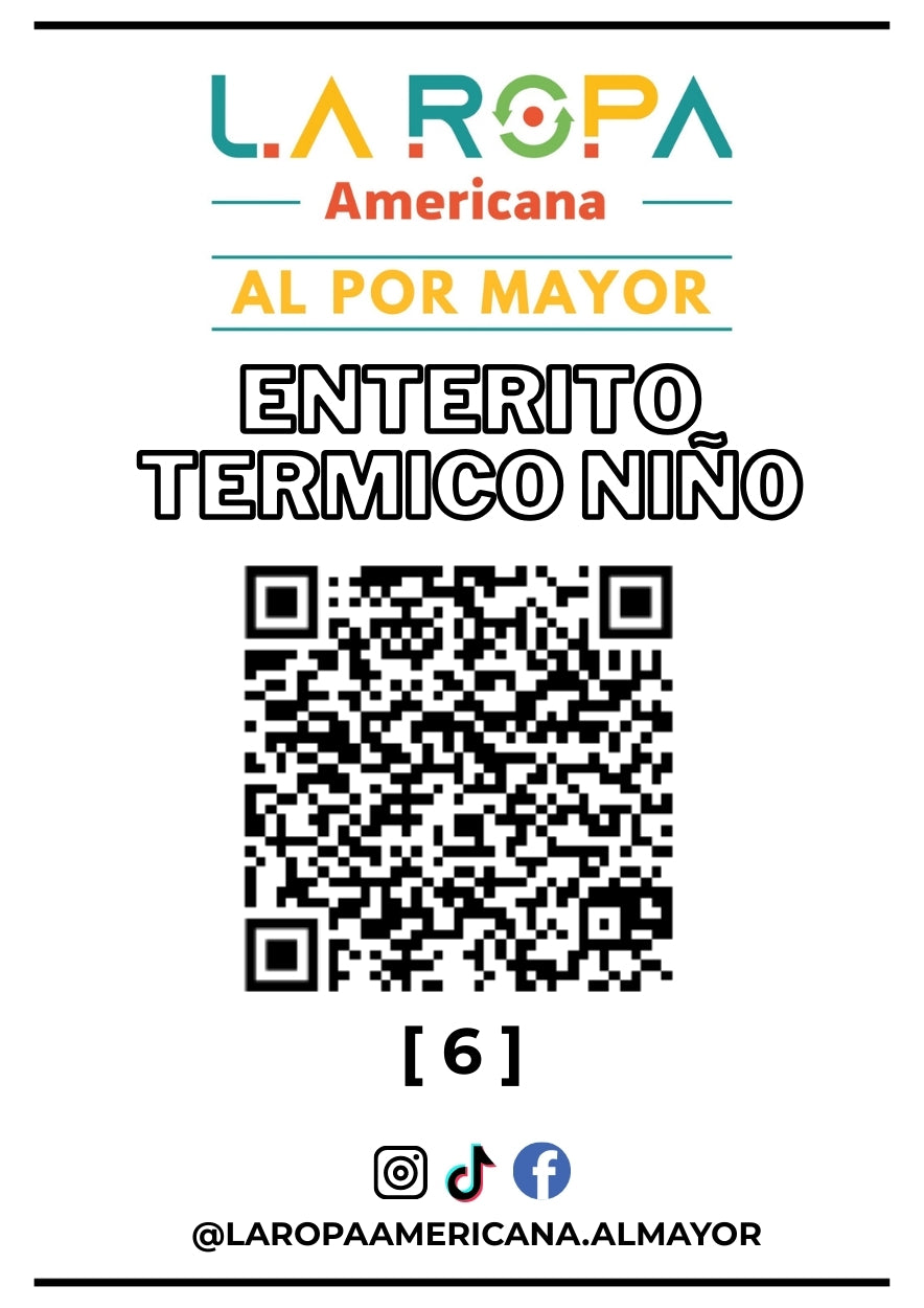 LOTE ENTERITO T¨¦RMICO NI?OS 20KG PRIMERA (6) | LA ROPA AMERICANA AL POR MAYOR