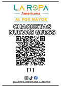 LOTE CHAQUETAS NUEVAS GUESS 20PZ PRIMERA (1) | LA ROPA AMERICANA AL POR MAYOR