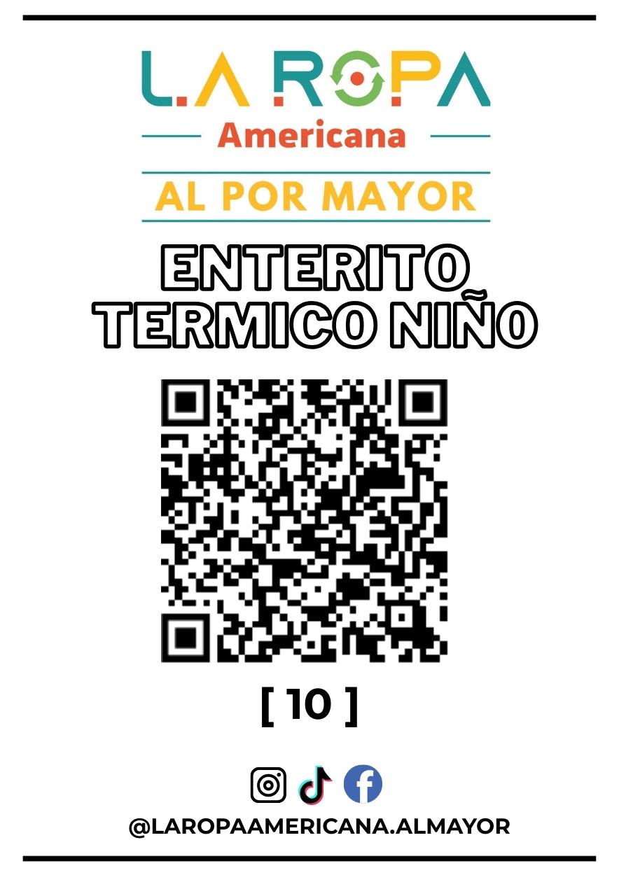 LOTE ENTERITO T¨¦RMICO NI?OS 20KG PRIMERA (10) | LA ROPA AMERICANA AL POR MAYOR