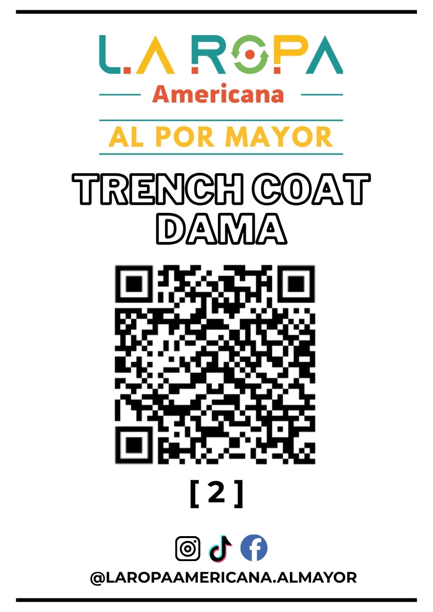 LOTE TRENCH COAT DAMA 20KG PRIMERA (2) | LA ROPA AMERICANA AL POR MAYOR