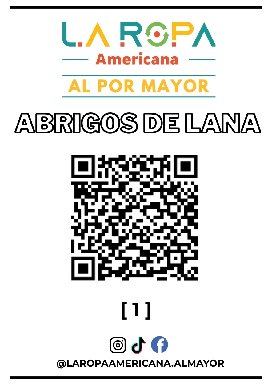LOTE ABRIGOS DE LANA 20KG PRIMERA (1) | LA ROPA AMERICANA AL POR MAYOR