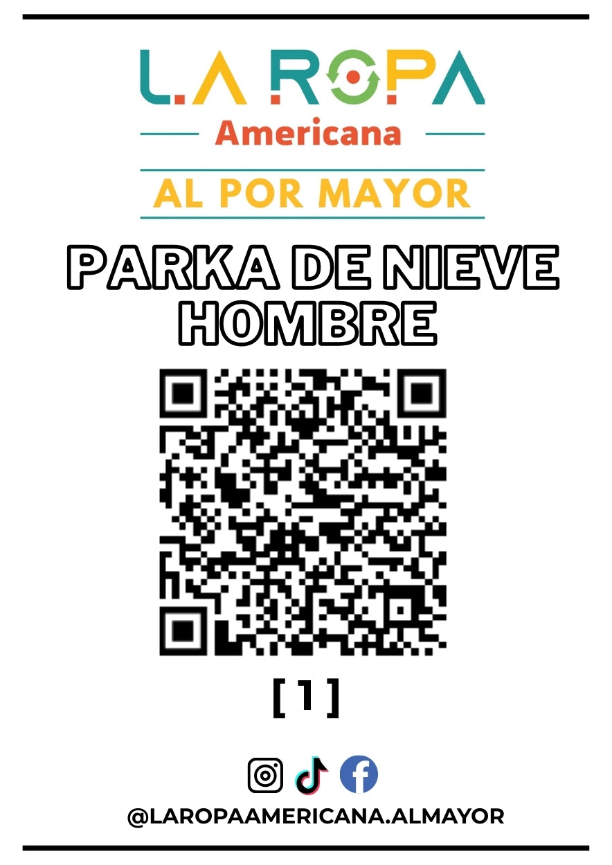 LOTE PARKA DE NIEVE HOMBRE 20KG PRIMERA (1) | LA ROPA AMERICANA AL POR MAYOR