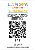 LOTE DEPORTIVO MIXTO 20KG PRIMERA (3) | LA ROPA AMERICANA AL POR MAYOR