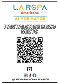 LOTE PANTALON DE BUZO MIXTO 20KG PRIMERA (7) | LA ROPA AMERICANA AL POR MAYOR