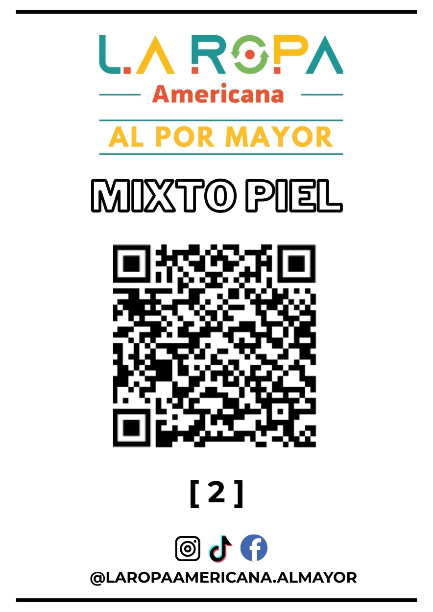 LOTE MIXTO PIEL 20KG PRIMERA (2) | LA ROPA AMERICANA AL POR MAYOR