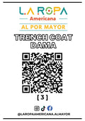 LOTE TRENCH COAT DAMA 20KG PRIMERA (3) | LA ROPA AMERICANA AL POR MAYOR