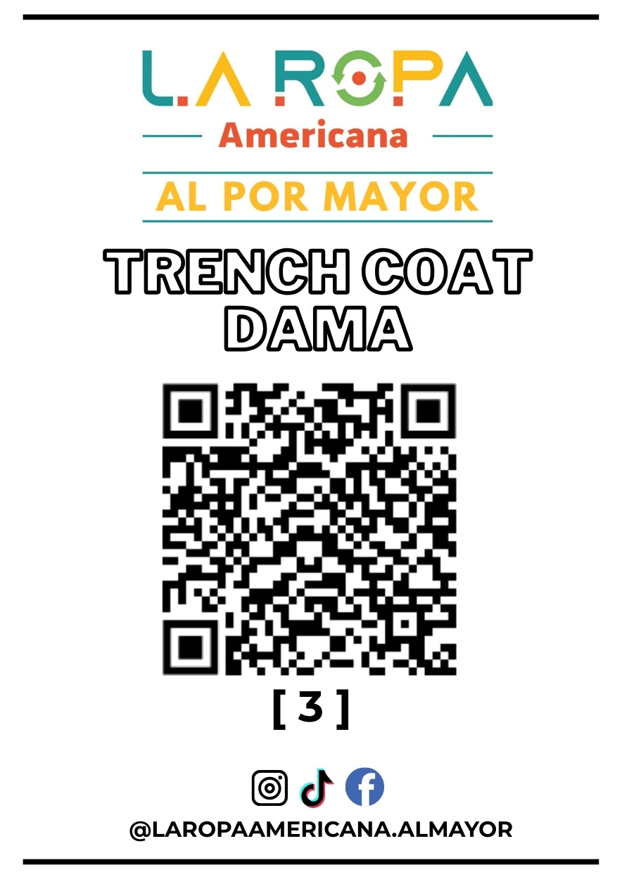 LOTE TRENCH COAT DAMA 20KG PRIMERA (3) | LA ROPA AMERICANA AL POR MAYOR