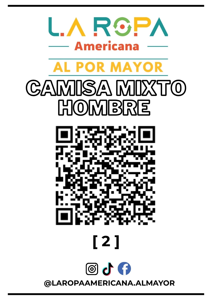 LOTE CAMISAS MIXTO HOMBRE 20KG PRIMERA (2) | LA ROPA AMERICANA AL POR MAYOR