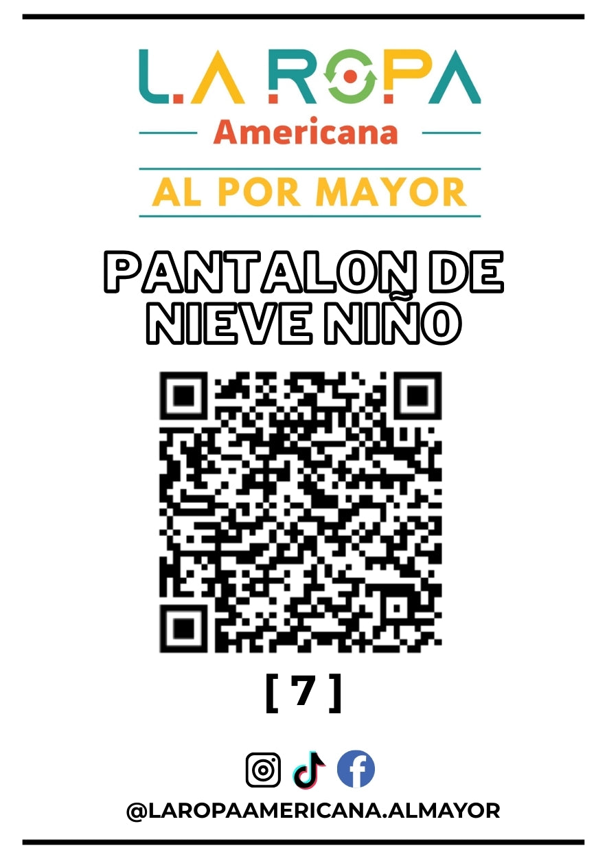 LOTE PANTALON DE NIEVE NI?OS 20KG PRIMERA (7) | LA ROPA AMERICANA AL POR MAYOR