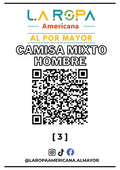 LOTE CAMISAS MIXTO HOMBRE 20KG PRIMERA (3) | LA ROPA AMERICANA AL POR MAYOR