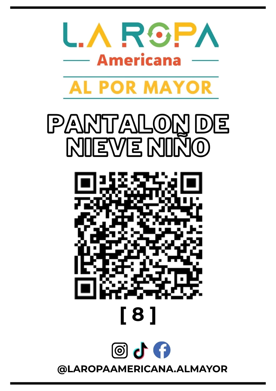 LOTE PANTALON DE NIEVE NI?OS 20KG PRIMERA (8) | LA ROPA AMERICANA AL POR MAYOR