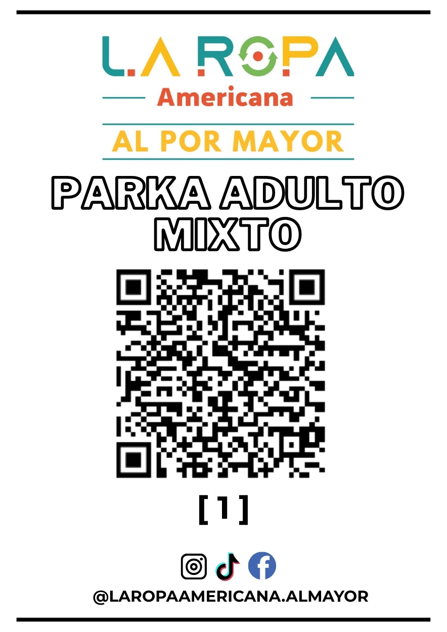 LOTE PARKA ADULTO MIXTO 20KG PRIMERA (1) | LA ROPA AMERICANA AL POR MAYOR