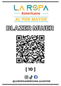 BLAZER MUJER 20KG PRIMERA (10) | LA ROPA AMERICANA AL POR MAYOR
