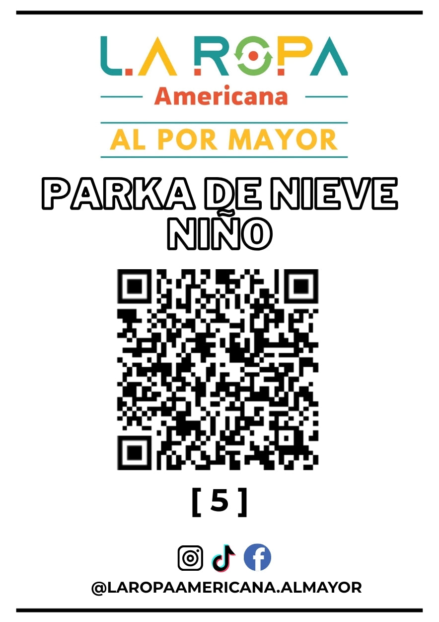 LOTE PARKA DE NIEVE NI?OS MIXTO 20KG PRIMERA (5) | LA ROPA AMERICANA AL POR MAYOR
