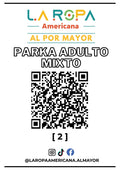LOTE PARKA ADULTO MIXTO 20KG PRIMERA (2) | LA ROPA AMERICANA AL POR MAYOR