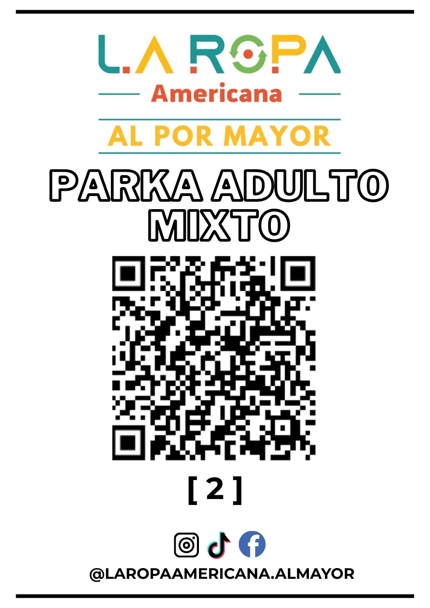 LOTE PARKA ADULTO MIXTO 20KG PRIMERA (2) | LA ROPA AMERICANA AL POR MAYOR