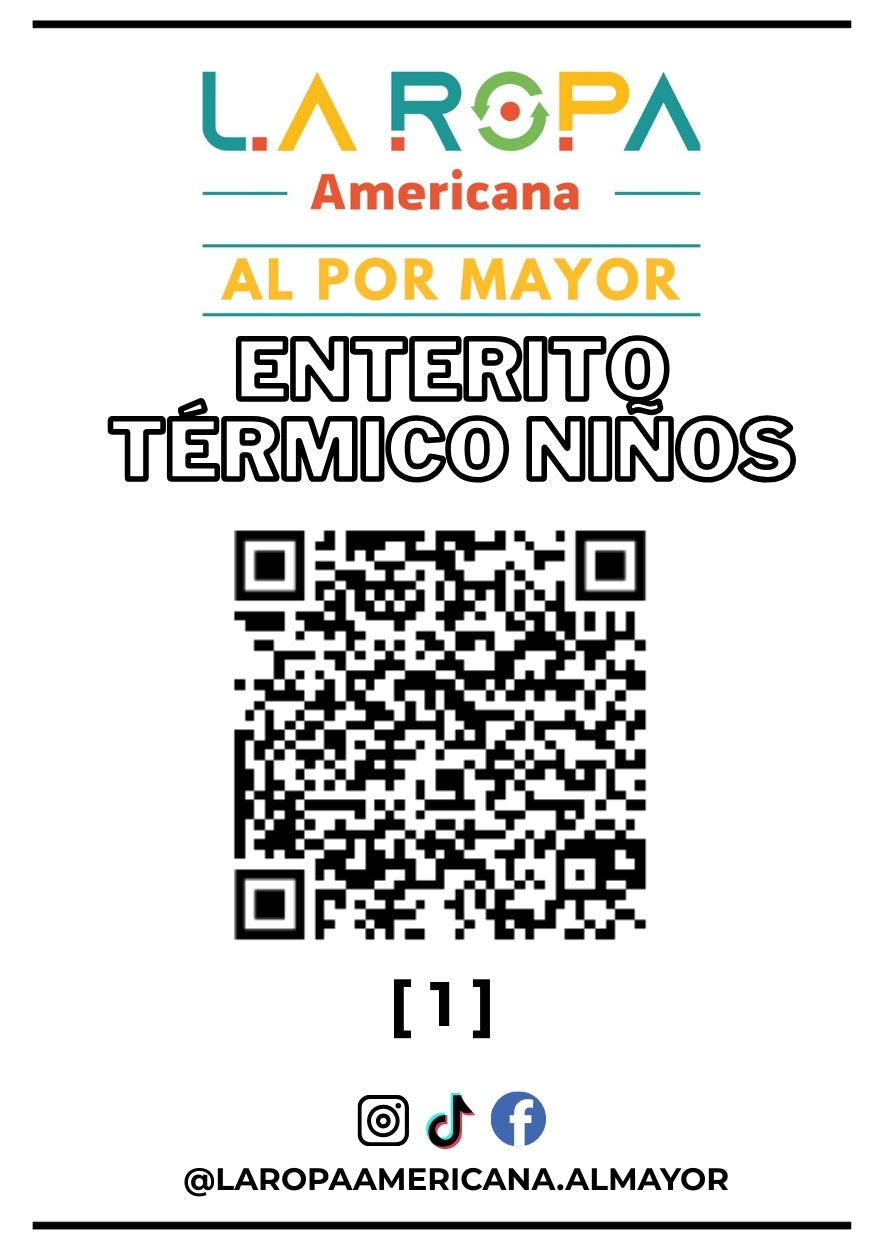 LOTE ENTERITO T¨¦RMICO NI?OS 20KG PRIMERA (1) | LA ROPA AMERICANA AL POR MAYOR