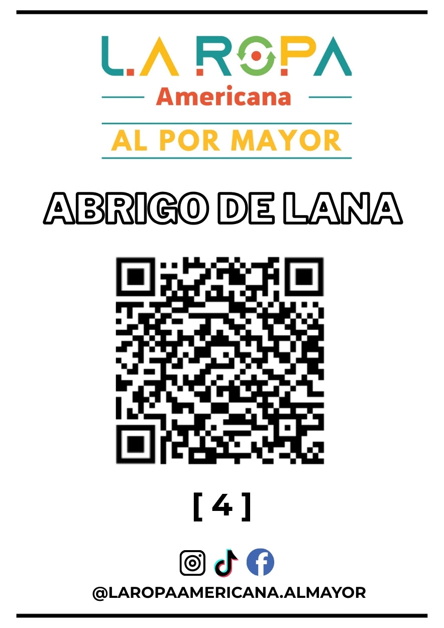 LOTE ABRIGOS DE LANA 20KG PRIMERA (4) | LA ROPA AMERICANA AL POR MAYOR