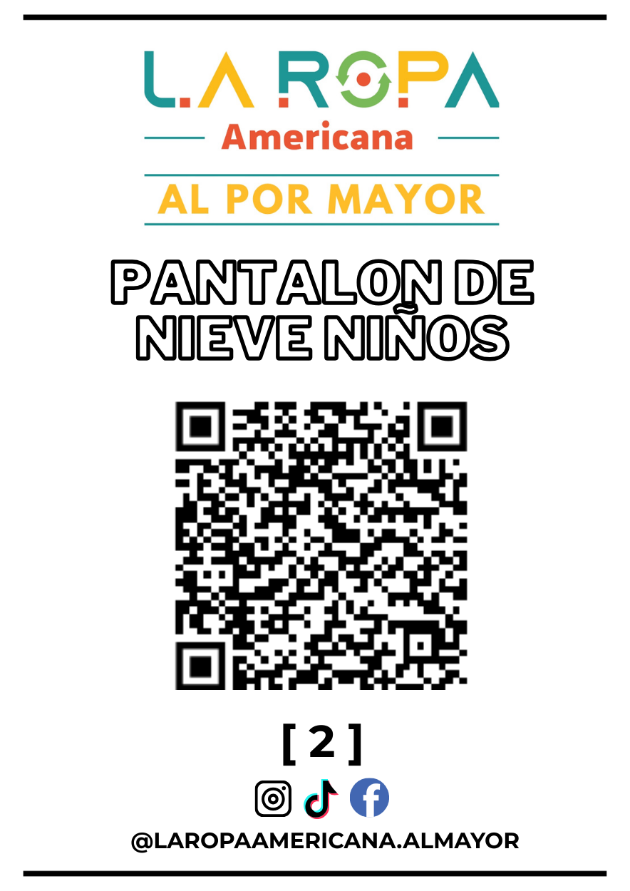 LOTE PANTALON DE NIEVE NI?OS 20KG PRIMERA (2) | LA ROPA AMERICANA AL POR MAYOR