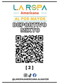 LOTE DEPORTIVO MIXTO 20KG PRIMERA (2) | LA ROPA AMERICANA AL POR MAYOR