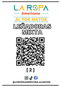 LOTE LE?ADORAS MIXTO 20KG PRIMERA (2) | LA ROPA AMERICANA AL POR MAYOR