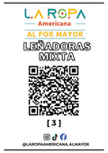 LOTE LE?ADORAS MIXTO 20KG PRIMERA (3) | LA ROPA AMERICANA AL POR MAYOR