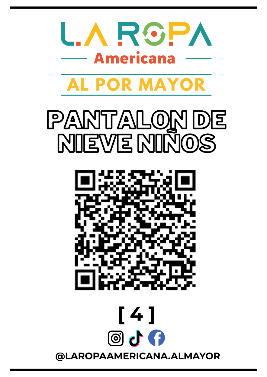 LOTE PANTALON DE NIEVE NI?OS 20KG PRIMERA (4) | LA ROPA AMERICANA AL POR MAYOR