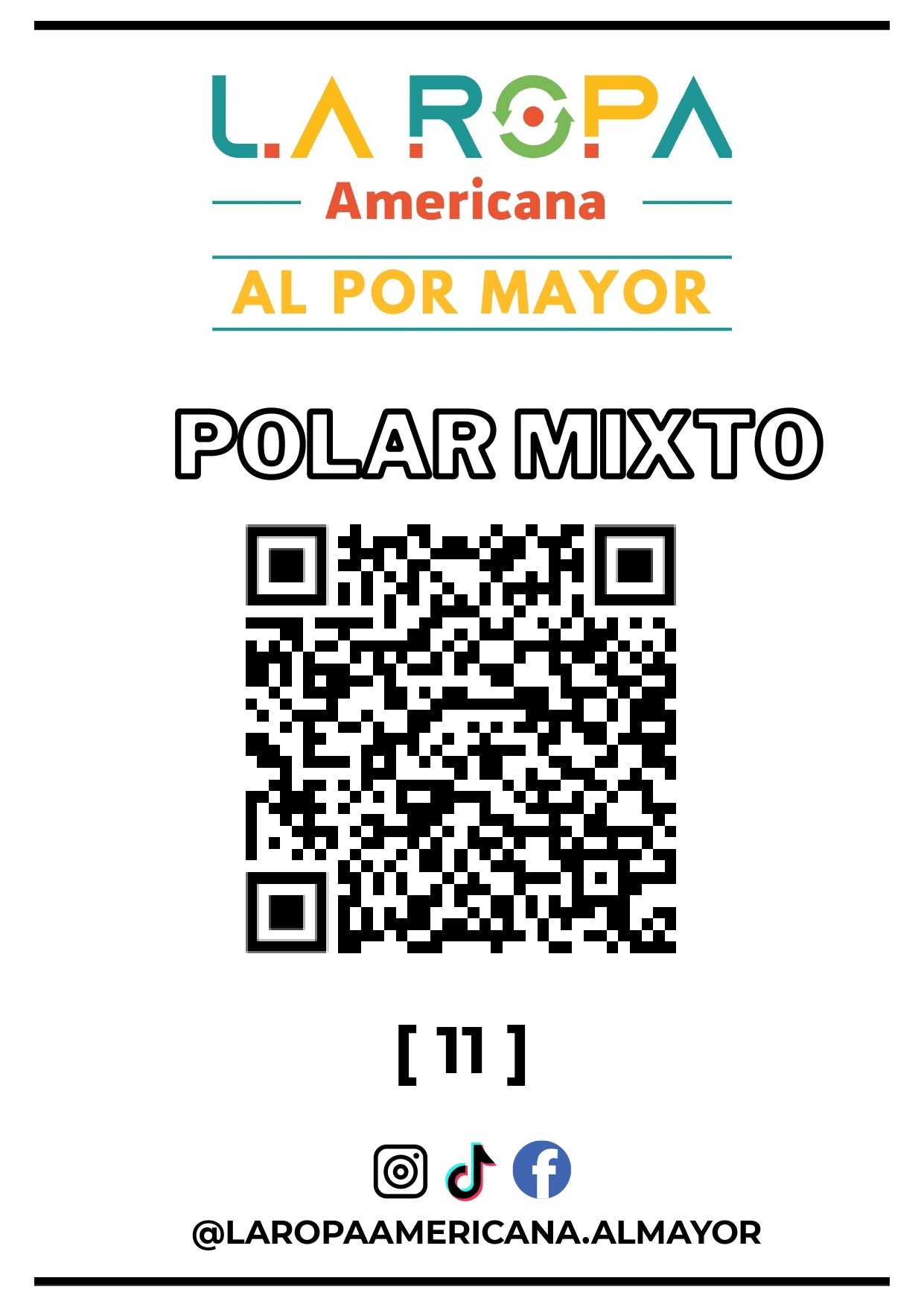 LOTE POLAR MIXTO 20KG PRIMERA (11) | LA ROPA AMERICANA AL POR MAYOR
