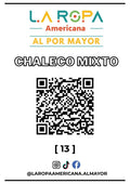 LOTE DE CHALECO MIXTO 20KG PRIMERA (13) | LA ROPA AMERICANA AL POR MAYOR