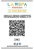 LOTE CHALECO MIXTO 20KG PRIMERA (8) | LA ROPA AMERICANA AL POR MAYOR