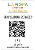 LOTE DE CHALECO MUJER 20KG PRIMERA (1) | LA ROPA AMERICANA AL POR MAYOR