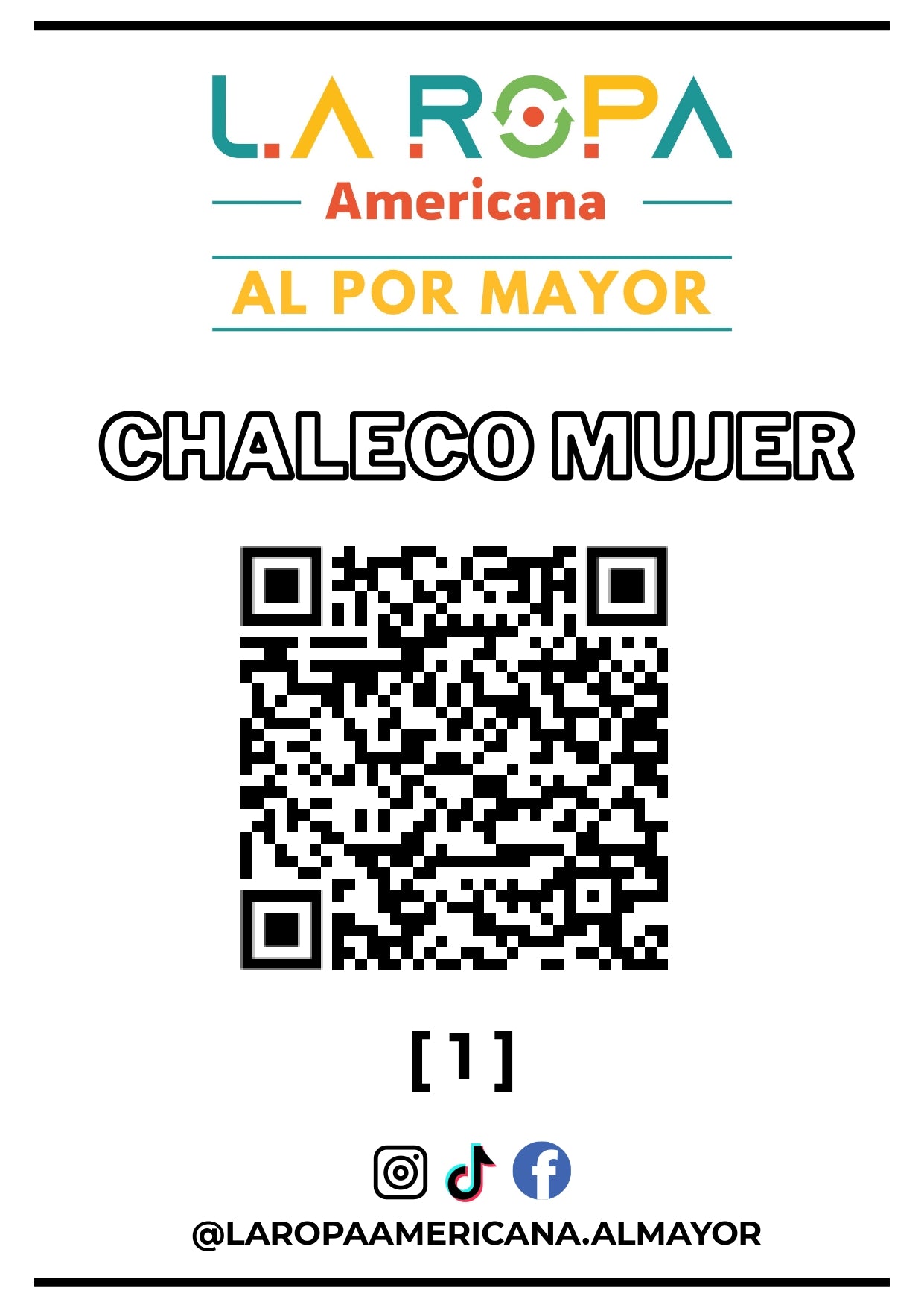 LOTE DE CHALECO MUJER 20KG PRIMERA (1) | LA ROPA AMERICANA AL POR MAYOR