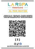 LOTE DE CHALECO MUJER 20KG PRIMERA (3) | LA ROPA AMERICANA AL POR MAYOR