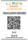 LOTE DE CHALECO MUJER 20KG PRIMERA (4) | LA ROPA AMERICANA AL POR MAYOR