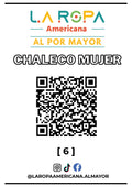 LOTE DE CHALECO MUJER 20KG PRIMERA (6) | LA ROPA AMERICANA AL POR MAYOR