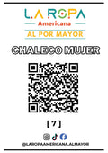 LOTE DE CHALECO MUJER 20KG PRIMERA (7) | LA ROPA AMERICANA AL POR MAYOR