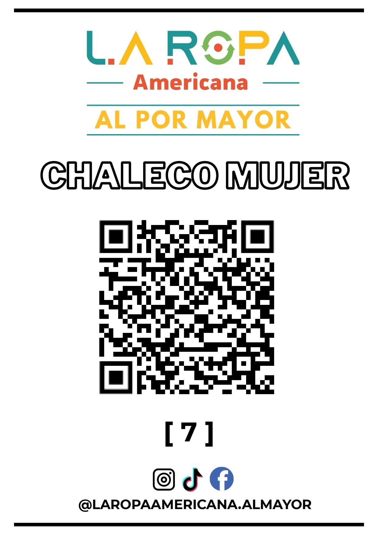 LOTE DE CHALECO MUJER 20KG PRIMERA (7) | LA ROPA AMERICANA AL POR MAYOR