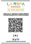 LOTE DE CHALECO MUJER 20KG PRIMERA (9) | LA ROPA AMERICANA AL POR MAYOR