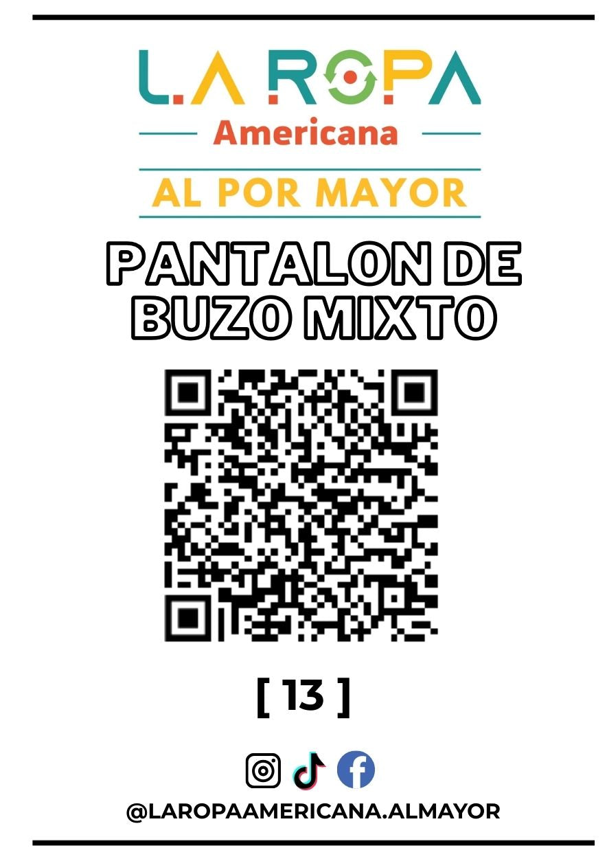 LOTE PANTALON DE BUZO MIXTO 20KG PRIMERA (13) | LA ROPA AMERICANA AL POR MAYOR