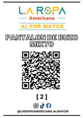 LOTE PANTALON DE BUZO MIXTO 20KG PRIMERA (2) | LA ROPA AMERICANA AL POR MAYOR