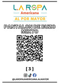LOTE PANTALON DE BUZO MIXTO 20KG PRIMERA (3) | LA ROPA AMERICANA AL POR MAYOR