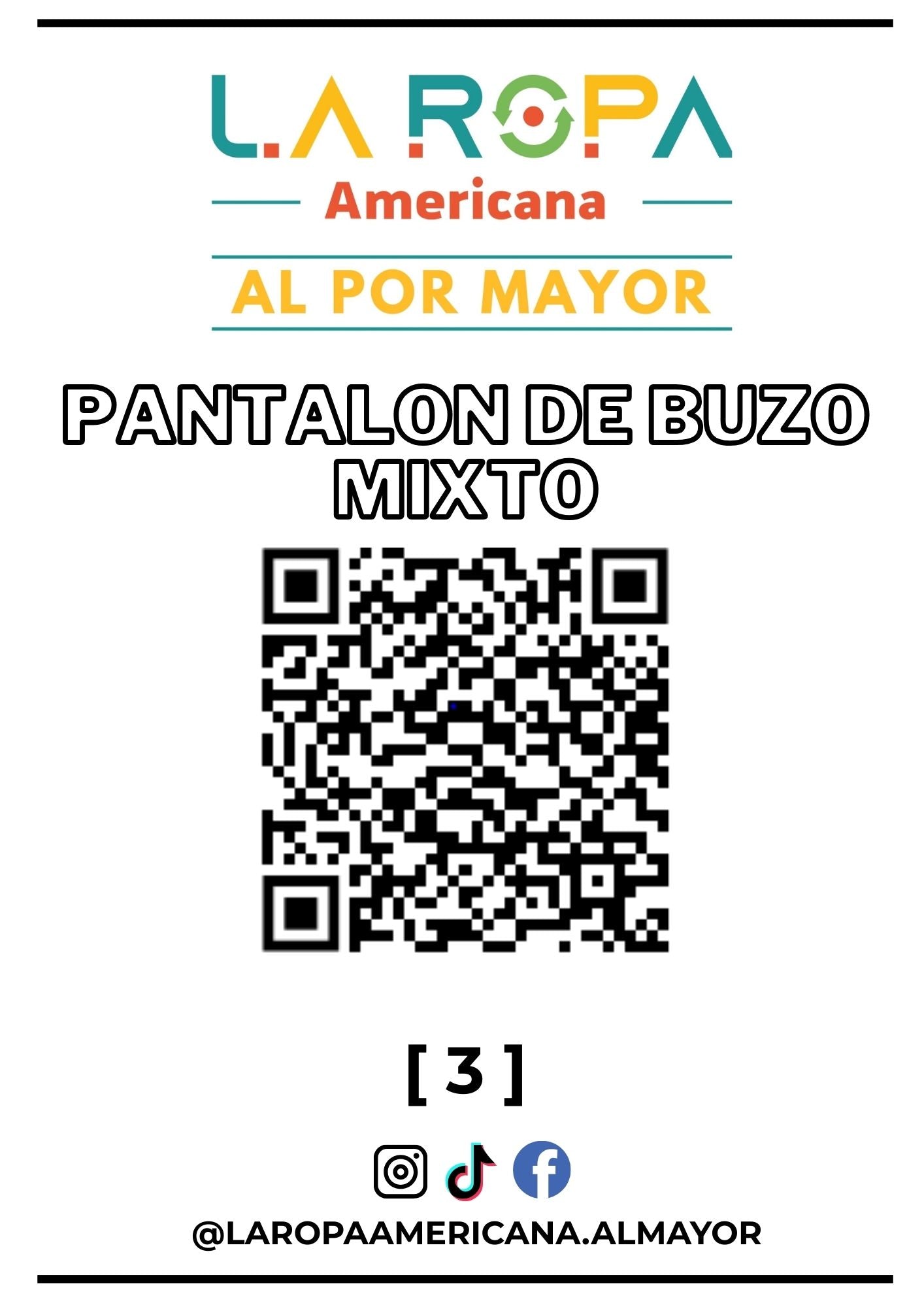 LOTE PANTALON DE BUZO MIXTO 20KG PRIMERA (3) | LA ROPA AMERICANA AL POR MAYOR