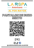 LOTE PANTALON DE BUZO MIXTO 20KG PRIMERA (5) | LA ROPA AMERICANA AL POR MAYOR