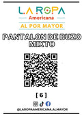 LOTE PANTALON DE BUZO MIXTO 20KG PRIMERA (6) | LA ROPA AMERICANA AL POR MAYOR