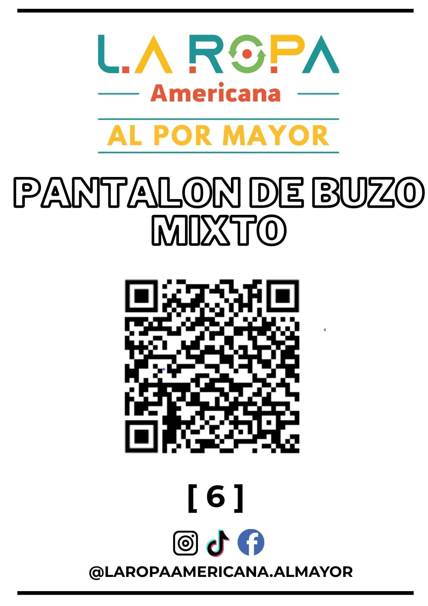 LOTE PANTALON DE BUZO MIXTO 20KG PRIMERA (6) | LA ROPA AMERICANA AL POR MAYOR